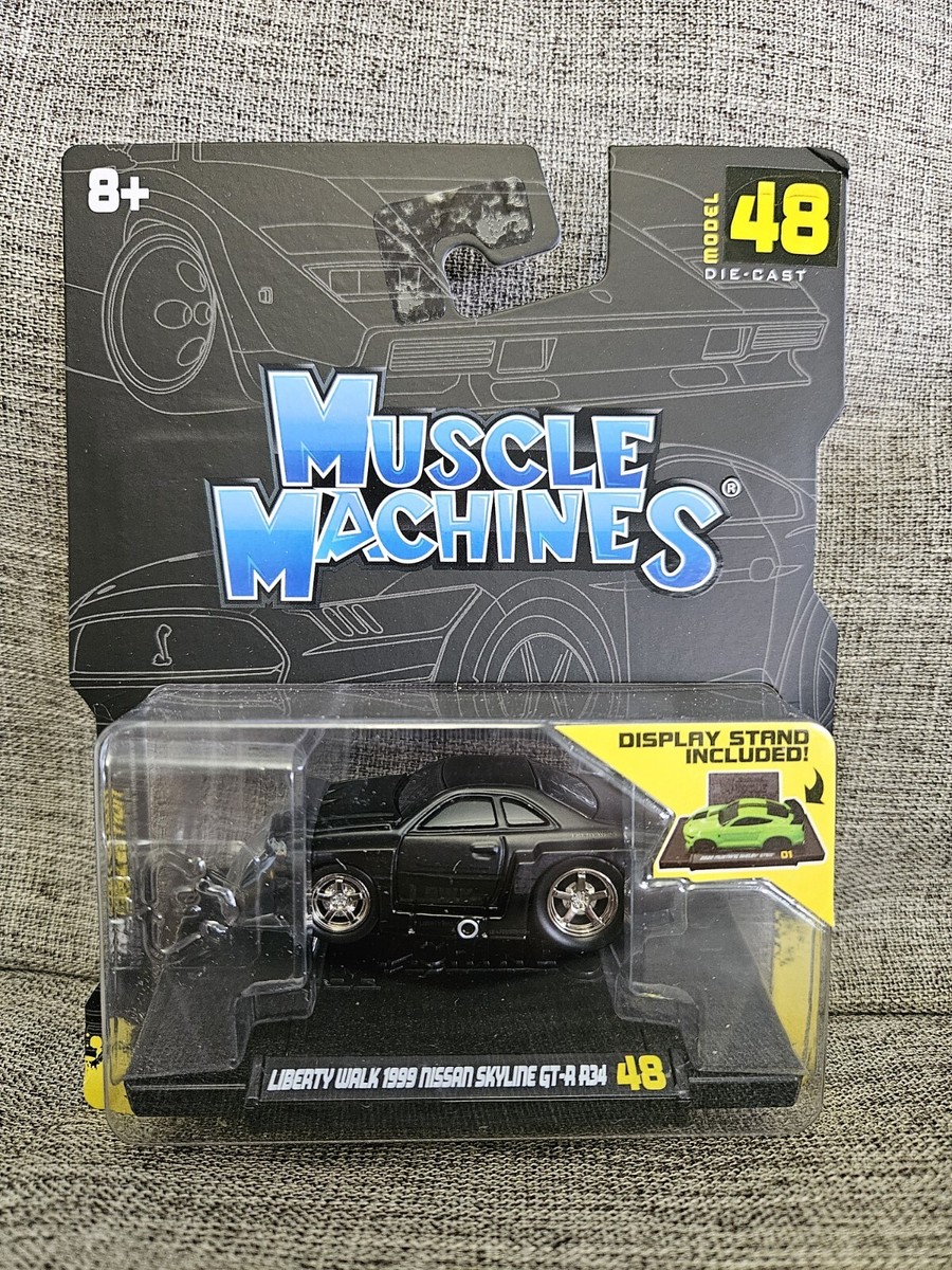 Muscle Machines 1:64 LBWK Nissan GT-R R34 Super Silhouette Skyline