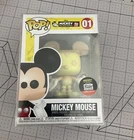 Funko Pop Disney Mickey Mouse Orange and Yellow #01 Funko Shop Limited Edition