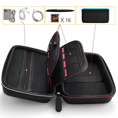 For Nintendo New 3DS XL Hard Shell Carrying Case Portable Travel