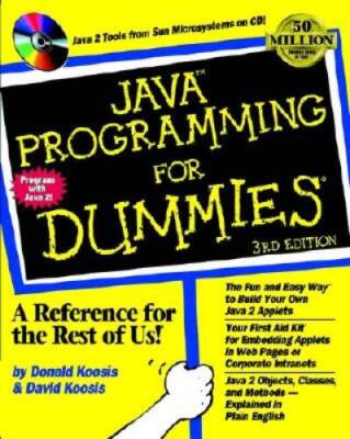 Java Programming For Dummies - Paperback By Koosis, Donald J - VERY GOOD