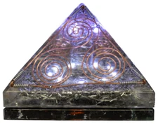 Patented Vibonite Orgonite Pyramid (Vibe Style - Balance)