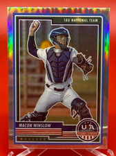 2023 Panini USA Stars Stripes MACON WINSLOW #19 Chrome Silver Holo Prizm