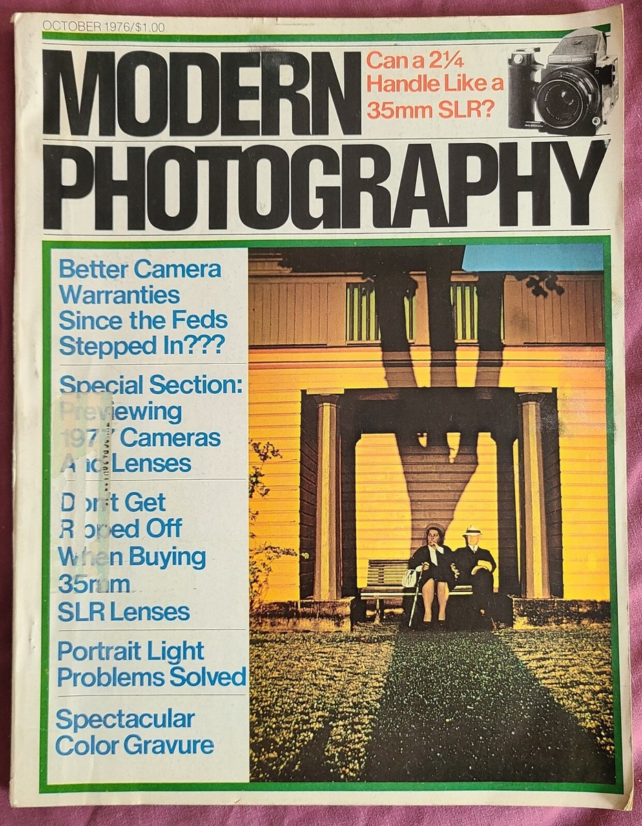 Modern Photography Magazine October 1976 | eBay