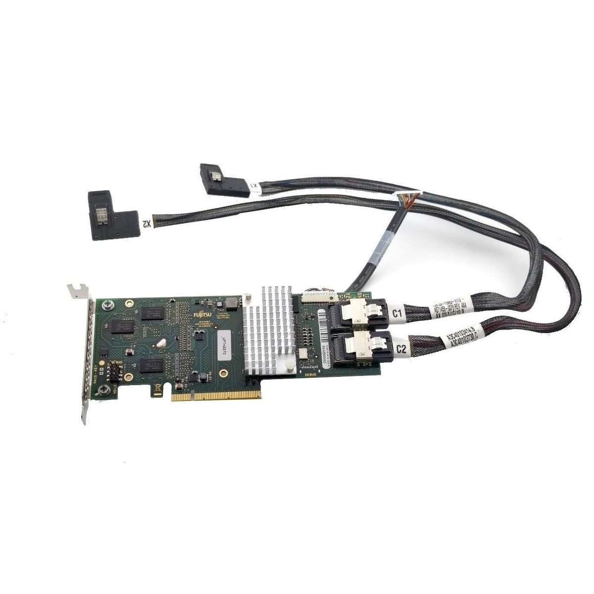 ⭐︎ Fujitsu RX300 S6 RAID-Controller D2616-A12 SAS/SATA PCI Low