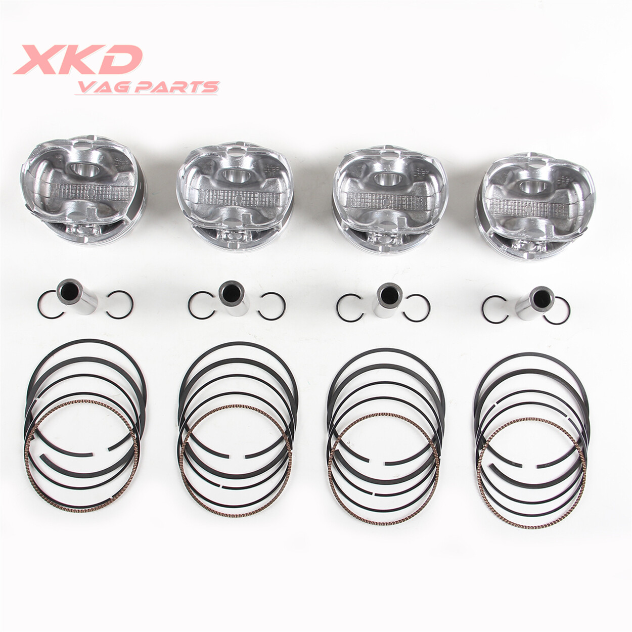 2.4L Pistons and Rings Kit Oversize +0.5 Fit For Buick Chevrolet Equinox GMC eBay