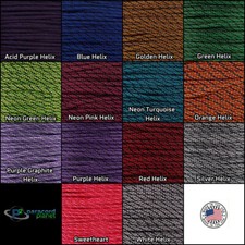 Paracord Planet 550 Cord Type III 7 Strand Paracord In Helix Colors - 10-100FT