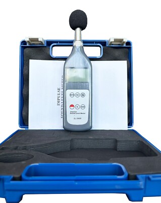 Impulse Sound Level Measurement Sound Level Meter with Range 25dB~130dB (A)