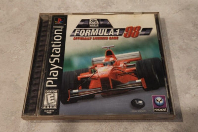 Formula 1 98 - Reg Card - PS1 PlayStation 1  CIB - Tested - Black Label