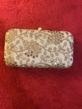 Wedding sequin clutch purse Golden Bag Formal Party Handbag Evening Wear Fancy