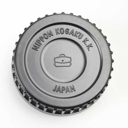 NIPPON KOGAKU K.K. JAPAN Fマウントリアキャップ Nikon Nippon Kogaku KK Rear Lens Cap - Vintage Nikon F Mount
