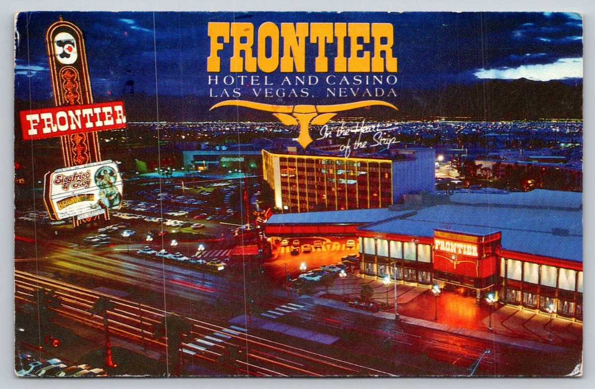 Carte postale vintage de l'hôtel Mirage Casino, extérieur de Las Vegas, Nevada, vacances de jeu - France