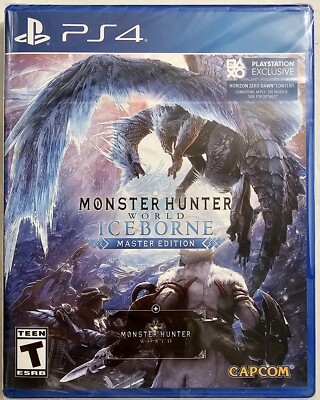 MONSTER HUNTER WORLD ICEBORNE MASTER EDITION PLAYSTATION 4 PS4 FAST SHIPPING 