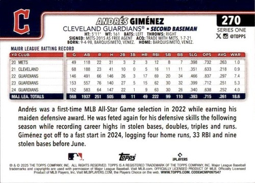 2025 Topps Series 1 Baseball Celebration Singles Choose Yours Stars Rookies MLB - Picture 233 of 305