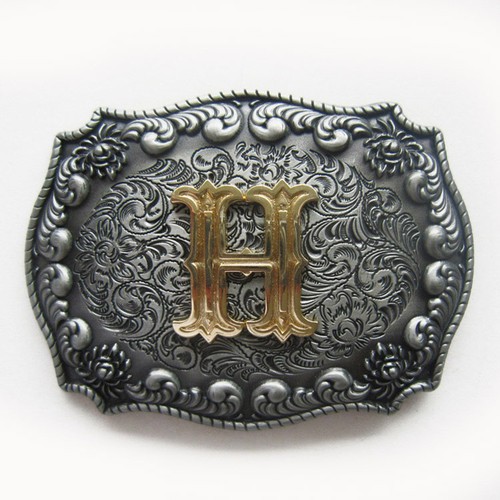 Hebilla de cinturón para letras vaquero vaquera estilo vintage también stock en los EE. UU. - Imagen 25 de 42