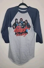Vintage Heart 1980 Tour Concert shirt bebe le strange Large SINGLE OWNER SFH!