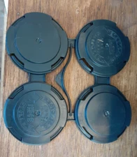 100 PakTech 4-Pack Beer IPA Black Can Holder Snap Top Plastic QpCE-202-260-PCR