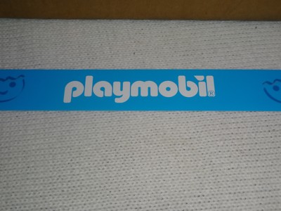 Toys R Us STORE DISPLAY SIGN SHELF Strip TALKER PLAYMOBIL 48'' long 1 1/4'' high
