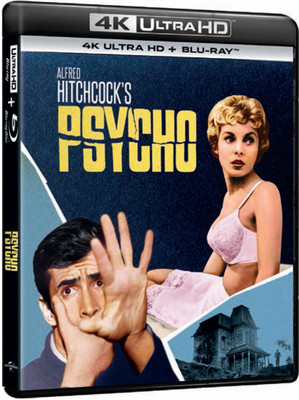 Blu-Ray Psycho (1960) (4K Ultra Hd+Blu-Ray)