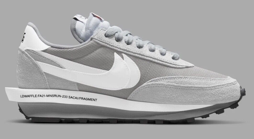 LD Waffle x Sacai x Fragment - Grey - Men's Size 14 DH2684 LD Waffle x Sacai x Fragment - Grey - Men's Size 14 DH2684