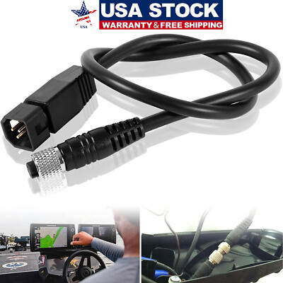 For Minn Kota MKR-US2-8 Humminbird 7-Pin US2 Transducer Adapter Cable 1852068
