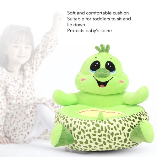 Baby Toddler Soft Plush Seat Soft Stuffed Animal Sofa Sit Up Chair Gift for Home - Picture 8 of 27