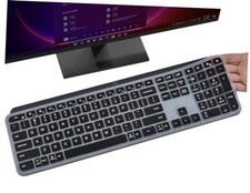 Keyboard Cover Skin for Logitech MX Logitech MX Keys S/ MX Keys/ Craft Black