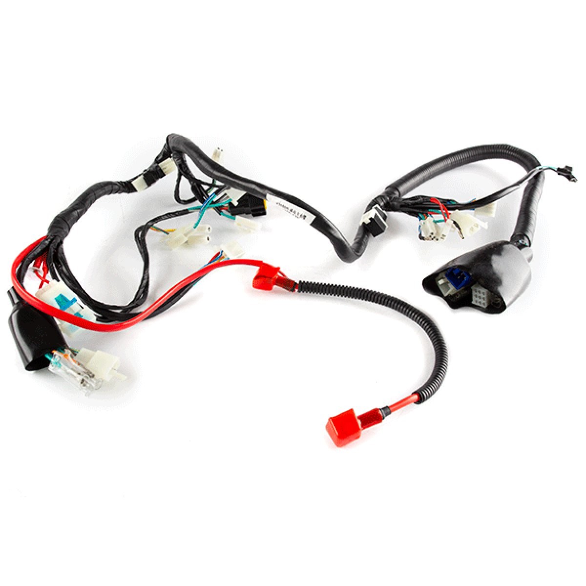 Wiring Loom for SK125-L, HJ125-J-E4, FIREFLY Street Motorcycle Black Male/Female
