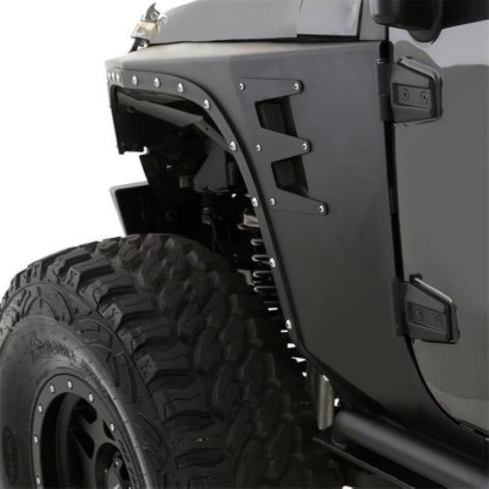 For Jeep Wrangler JK 2007-2016 XRC Fender Armor | Pair | Front | 2-Door/4-Door - Imagem 3 de 4
