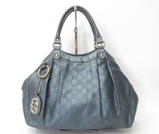 Autentica borsa a mano Gucci Sukey Guccissima in pelle #54713