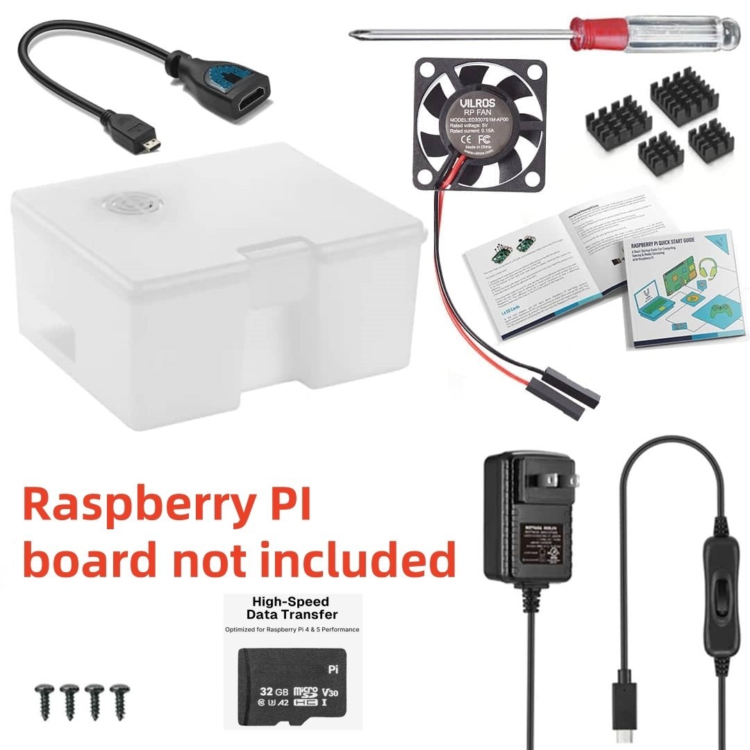 Raspberry Pi 4 Basic Starter Kit- (Raspberry PI board not included). Available Now for $13.85