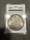 1903 Morgan Silver Dollar ANACS MS64 Soapbox Pretty Toning
