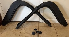 Jeep Wrangler Tj 97-06 Oem Soft Top Door Surrounds Wknobs Pair Right Left