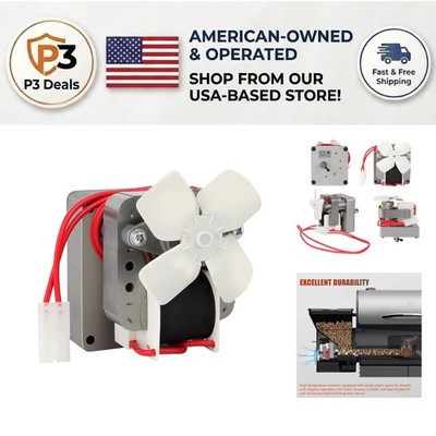 Quiet & Efficient Auger Motor Replacement - Ideal for Pellet Grill Smokers