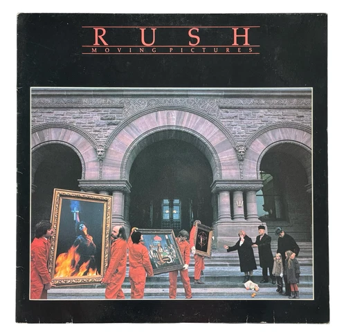 RUSH Moving Pictures Phonogram Rush & Terry Brown 6337 160 Stereo Mercury