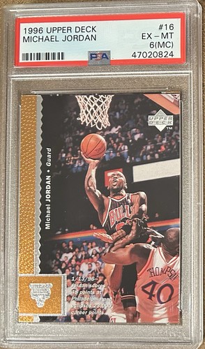 Michael Jordan #16 1996 Upper Deck card