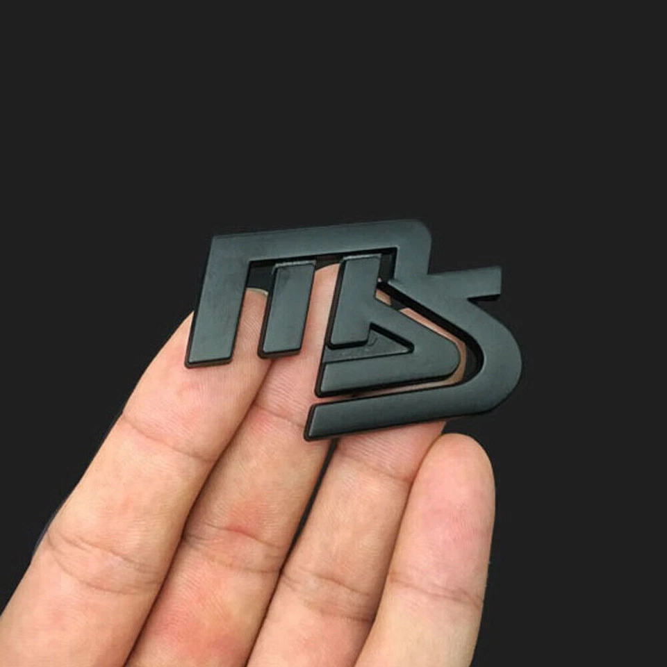 1x MS MazdaSpeed emblema maletero trasero insignia 3D para Mazda CX-5 CX-7 323 Axela Atenza Foto 3 de 4