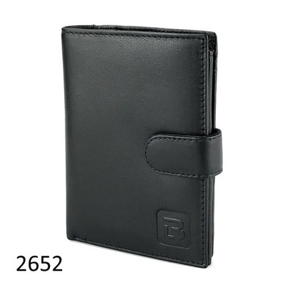 Geldbörse RFID Echtleder Wallet Leder Portemonnaie Hoch Quer Format Geldbeutel