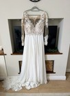 Lillian West Long Sleeve A Line Wedding Dress