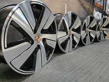 Refurbished Genuine 19" Porsche Taycan 9J1 Aero Alloy Wheels Set