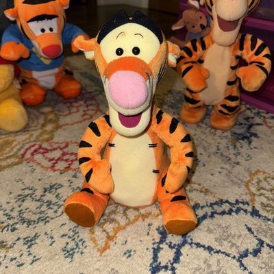 Disney Pooh CHAT PAL TIGGER Plush - Mattel 1999, Talks & Moves His Head