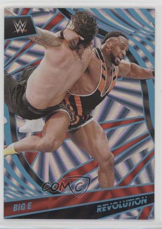 2022 Panini Revolution WWE Angular /199 Big E #26 5x0