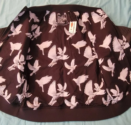Play Cloths, Clipse / Pusha T, Our Gang Black Jacket Men's 2XL NEW w/Tag  image 3