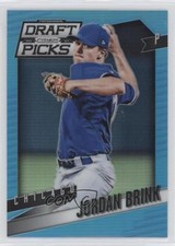 2014 Panini Prizm Perennial Draft Picks Powder Blue 52/199 Jordan Brink #69 0b2