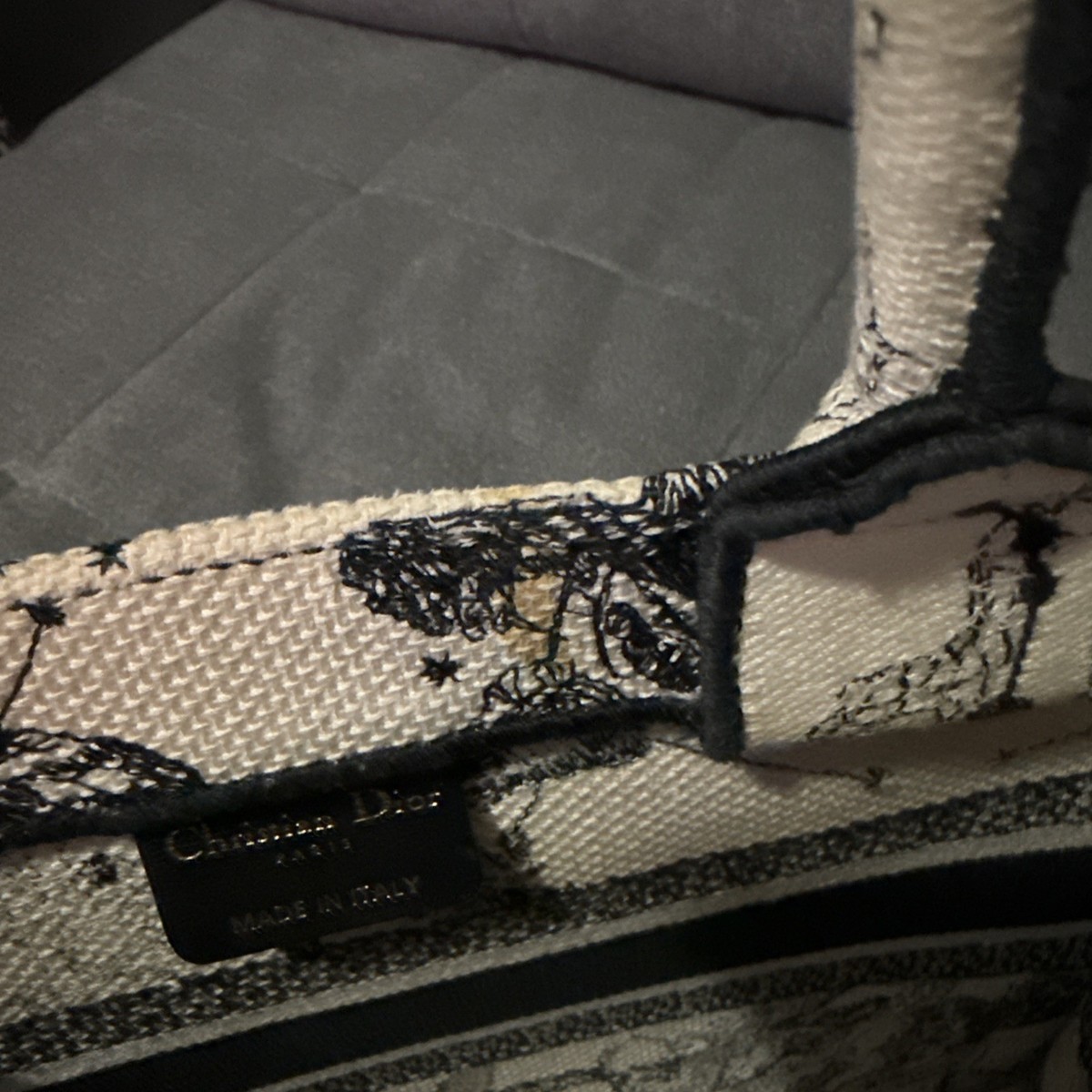 Christian Dior Book Tote Hercules Canvas Small $3500 | eBay