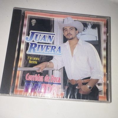 Juan Rivera Corridos De Poca Madre CD KIM 419 Rare 1997 Kimo Sealed Mexico