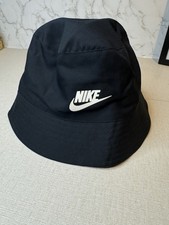 Nike Kids Reversible Bucket Hat DH0398-010 Size Large/XL Black And White