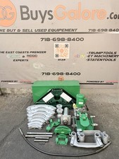 Greenlee 885 Hydraulic Bender 1-1/2 to 5" Rigid Pipe 1802 Table, Pump, Warranty!