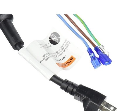 ProTeam 100641 Backpack Vacuum Power Cord 3-Wire 10'' Super Coach OEM 
