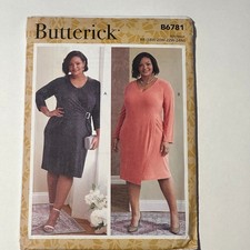 Butterick Sewing Pattern B6781 Womens Dress R...
