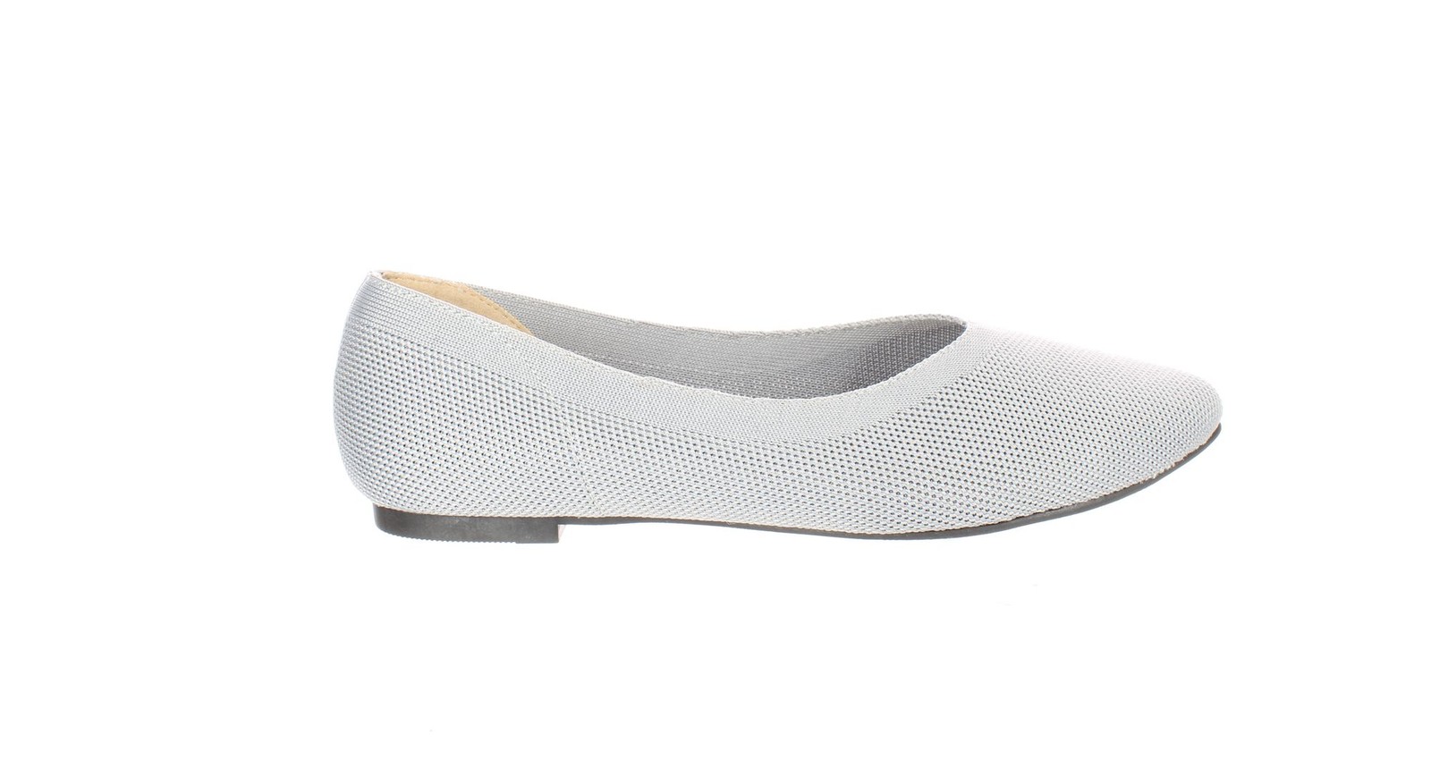 Ataiwee Womens Silver Casual Flats Size 6.5